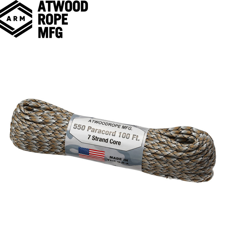 Atwood Rope アットウッドロープ　パラコード 30m/φ4mm（スコーピオン）【正規取扱品】