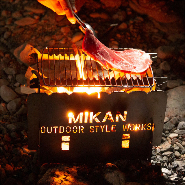 Mikan ミカン トランスフォーム焚火台 　オレンジプロデュースブランド
