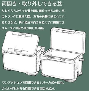 [2023新作]SHIMANO シマノ　アイスボックス ICEBOX　日本製　クーラーボックス